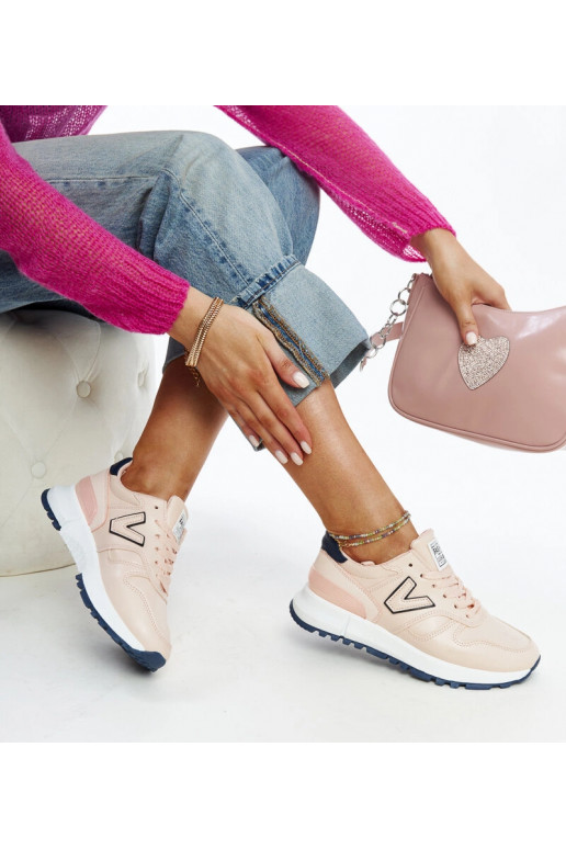 Ružové sneakersy na hrubšej podrážke...