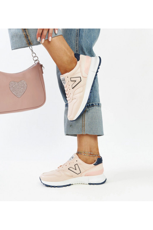 Ružové sneakersy na hrubšej podrážke...