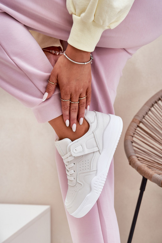 tenisky Tenisky model obuvi Dámske z eko kože biela farba Telisiria