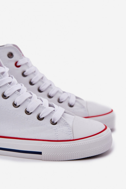 materiál Pánske topánky na voľný čas Big Star NN174305 HI-POLY SYSTEM biela farba