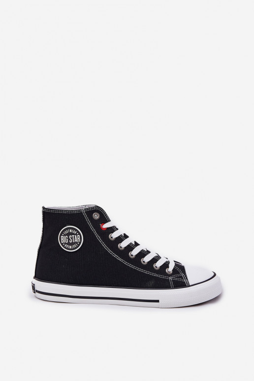 materiál Pánske topánky na voľný čas Big Star NN174304 HI-POLY SYSTEM čierna