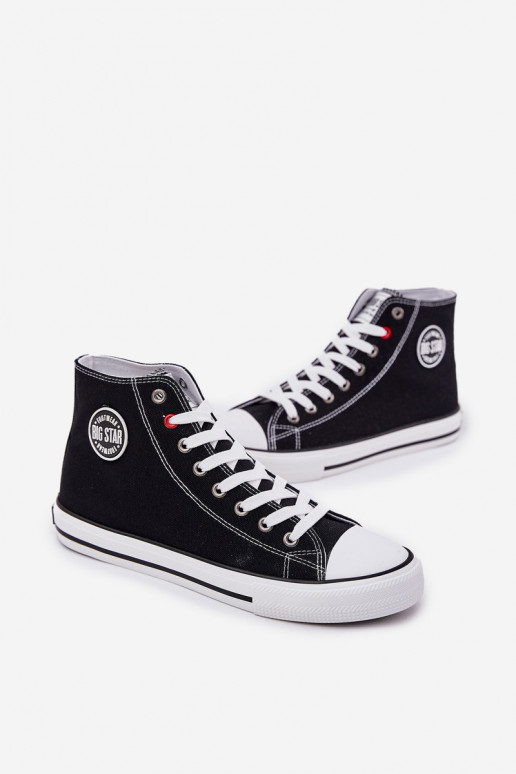 materiál Pánske topánky na voľný čas Big Star NN174304 HI-POLY SYSTEM čierna