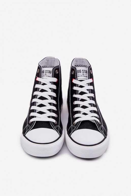 materiál Pánske topánky na voľný čas Big Star NN174304 HI-POLY SYSTEM čierna