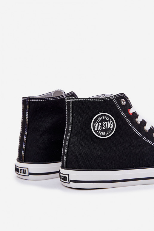 materiál Pánske topánky na voľný čas Big Star NN174304 HI-POLY SYSTEM čierna