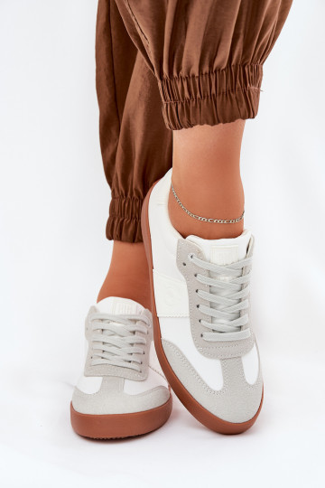 Tenisky model obuvi Dámske Big Star RR274371 biely-sivá