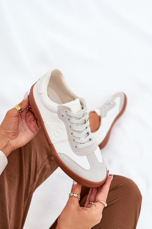 Tenisky model obuvi Dámske Big Star RR274371 biely-sivá