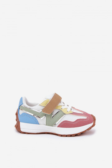 Tenisky model obuvi deti s lepiacimi spojkami Rôzne farby Tezzu 2