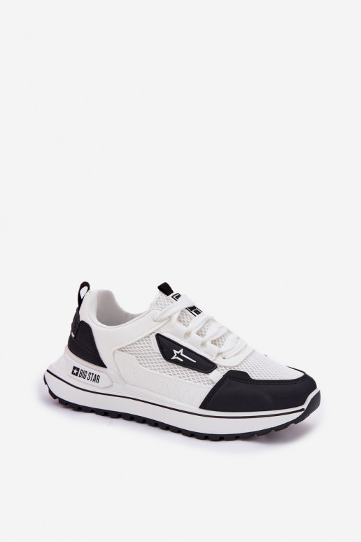 tenisky Dámske s platformou Big Star RR274A223 HI-POLY SYSTEM biely-čierna tenisky Dámske s platformou Big Star RR274A223 HI-POLY SYSTEM biely-čierna