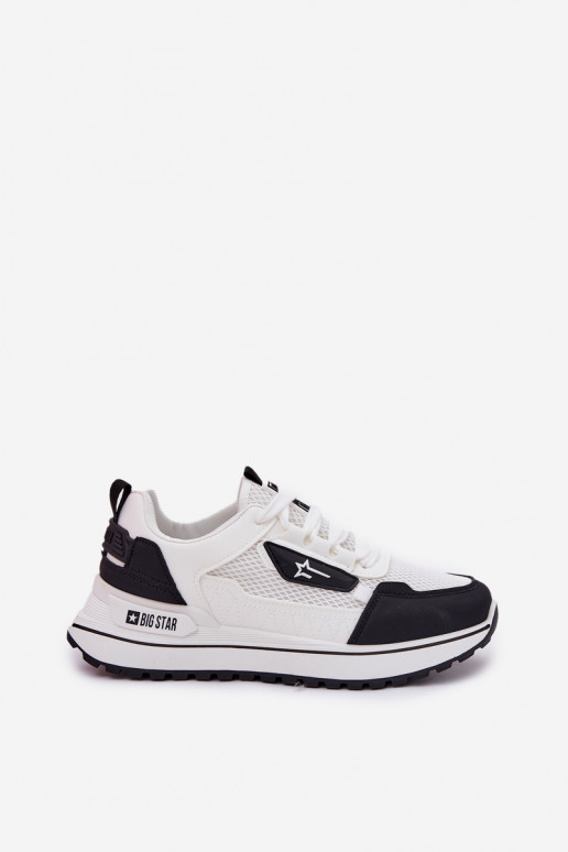 tenisky Dámske s platformou Big Star RR274A223 HI-POLY SYSTEM biely-čierna tenisky Dámske s platformou Big Star RR274A223 HI-POLY SYSTEM biely-čierna