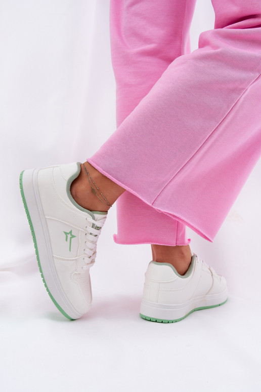 Tenisky model obuvi Dámske Big Star RR274A246 HI-POLY SYSTEM biela farba