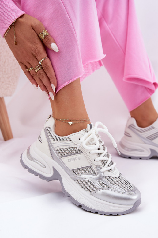 Tenisky model obuvi Dámske Big Star RR274A195 biela farba