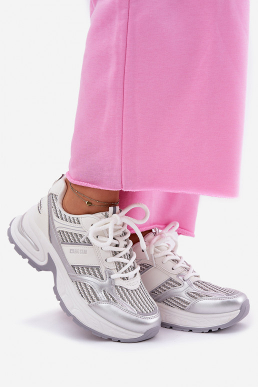 Tenisky model obuvi Dámske Big Star RR274A195 biela farba