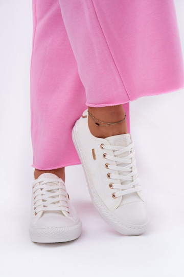 materiál Bežná obuv Big Star RR274766 biela farba