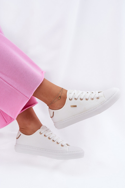 materiál Bežná obuv Big Star RR274766 biela farba materiál Bežná obuv Big Star RR274766 biela farba