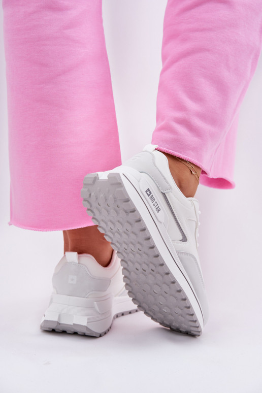 Tenisky model obuvi Dámske Big Star RR274A213 HI-POLY SYSTEM biela farba Tenisky model obuvi Dámske Big Star RR274A213 HI-POLY SYSTEM biela farba