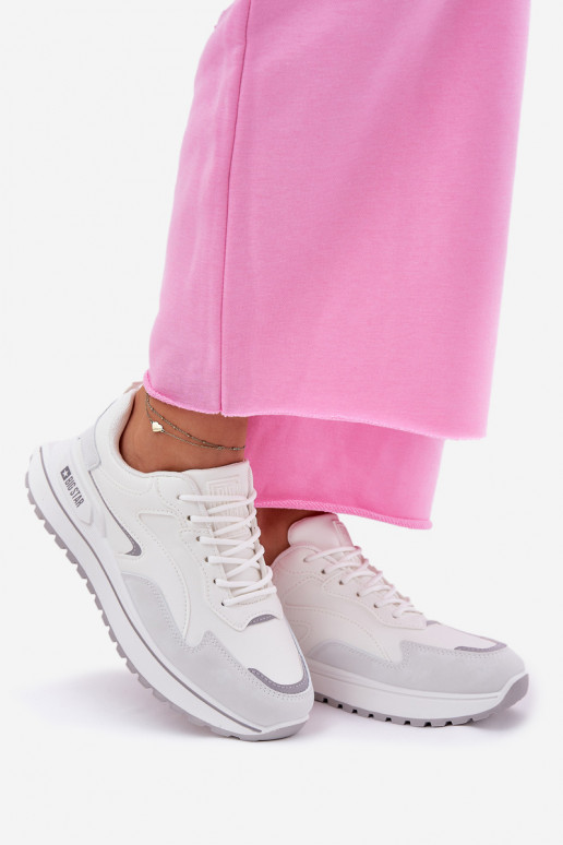 Tenisky model obuvi Dámske Big Star RR274A213 HI-POLY SYSTEM biela farba Tenisky model obuvi Dámske Big Star RR274A213 HI-POLY SYSTEM biela farba