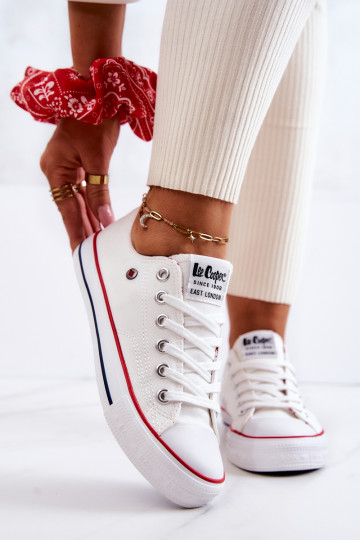 Dámske Topánky Lee Cooper LCIN-22-31-0875L biela farba