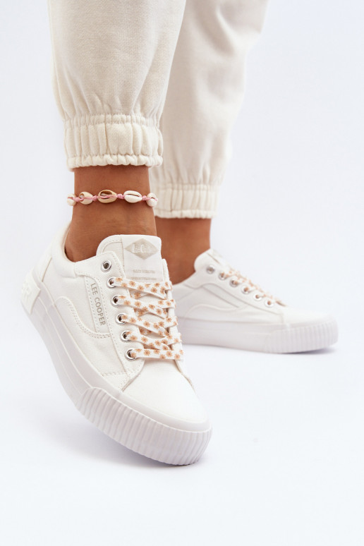 Dámske Topánky Lee Cooper LCIN-24-31-2170 biela farba