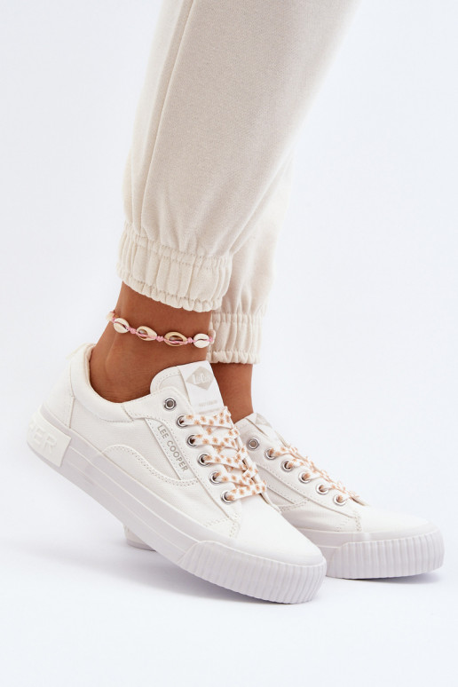 Dámske Topánky Lee Cooper LCIN-24-31-2170 biela farba