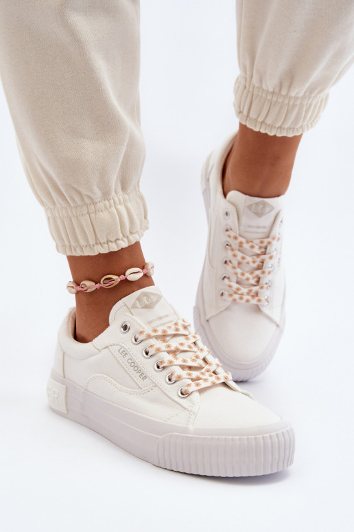 Dámske Topánky Lee Cooper LCIN-24-31-2170 biela farba