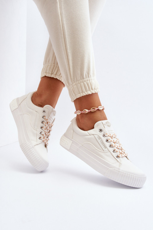 Dámske Topánky Lee Cooper LCIN-24-31-2170 biela farba