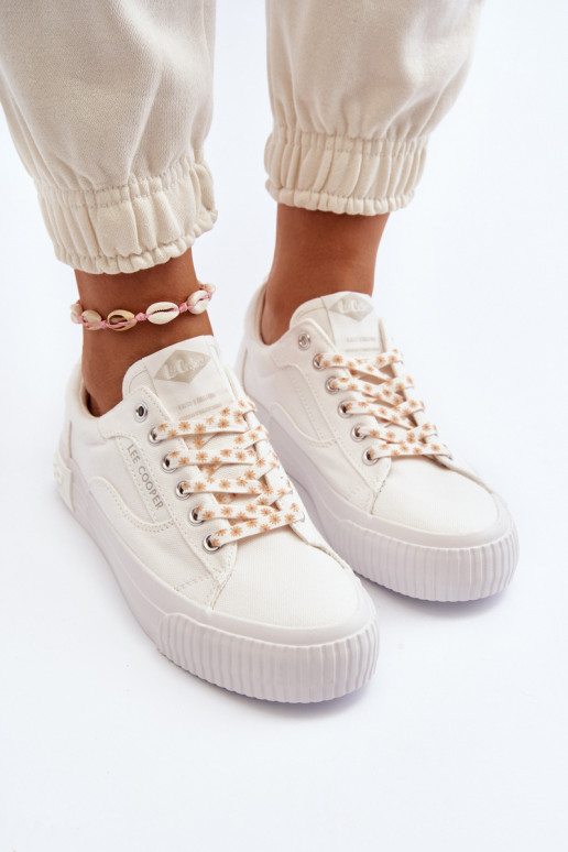 Dámske Topánky Lee Cooper LCIN-24-31-2170 biela farba