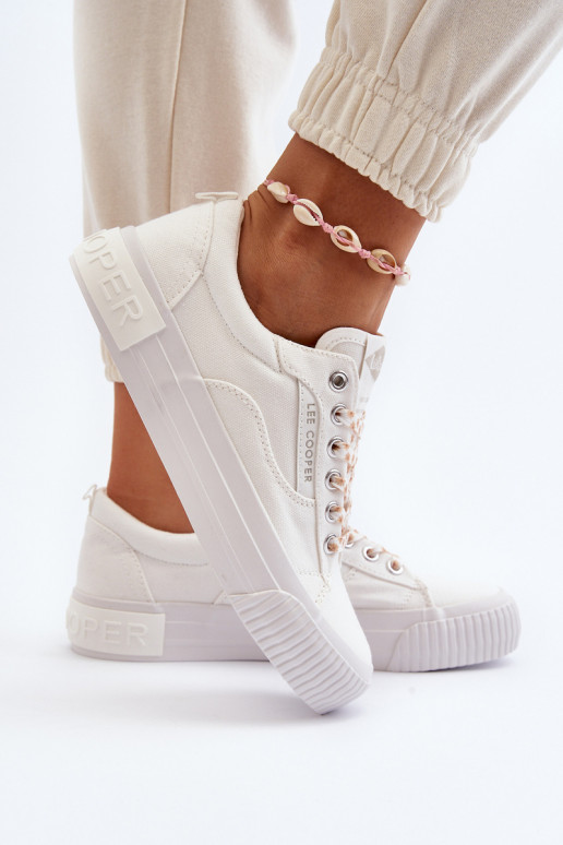 Dámske Topánky Lee Cooper LCIN-24-31-2170 biela farba