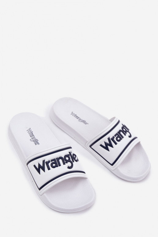 Papuče pánske INRANGLER AVERELL SLIDER MEN LOIN 20251042.1FG biela farba