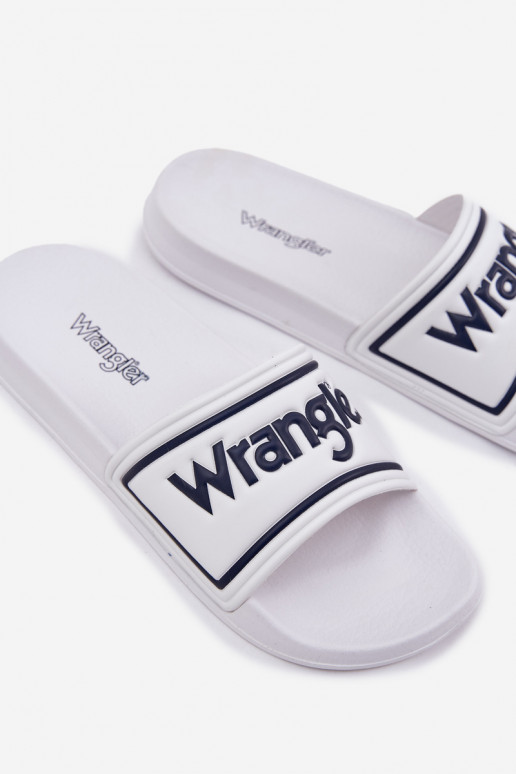 Papuče pánske INRANGLER AVERELL SLIDER MEN LOIN 20251042.1FG biela farba