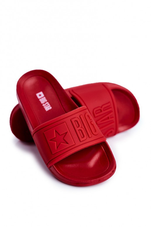 Papuče deti Big Star červená DD374156 Papuče deti Big Star červená DD374156