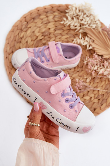 bežná obuv deti Lee Cooper LCIN-24-02-2160 Ružová 2