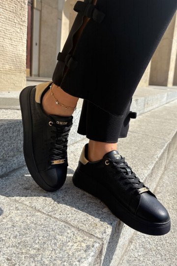 Tenisky model obuvi Dámske z eko kože Big Star RR274257 čierna 2