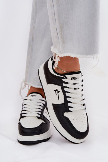 Tenisky model obuvi Dámske Big Star RR274A240 HI-POLY SYSTEM biely-čierna 2