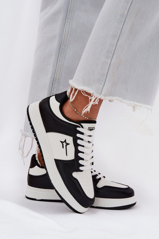 Tenisky model obuvi Dámske Big Star RR274A240 HI-POLY SYSTEM biely-čierna Tenisky model obuvi Dámske Big Star RR274A240 HI-POLY SYSTEM biely-čierna