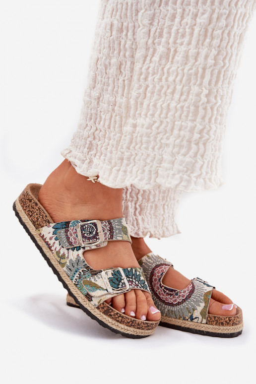 Vzorované Dámske papuče s platformou s prackami Lee Cooper LCIN-25-35-3483L Rôzne farby Vzorované Dámske papuče s platformou s prackami Lee Cooper LCIN-25-35-3483L Rôzne farby