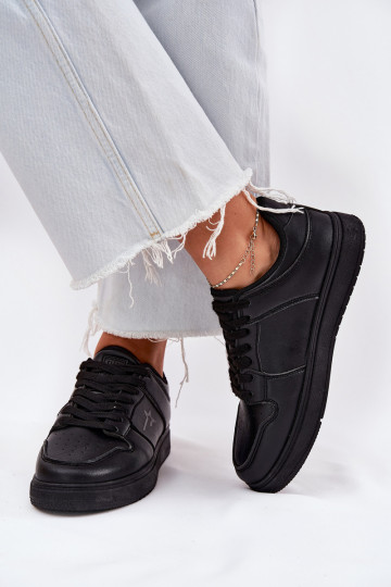 Tenisky model obuvi Dámske Big Star RR274A242 HI-POLY SYSTEM čierna 2