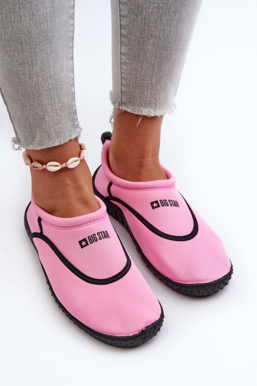 topánky Dôkazy Dámske Ružová Big Star NN274A800