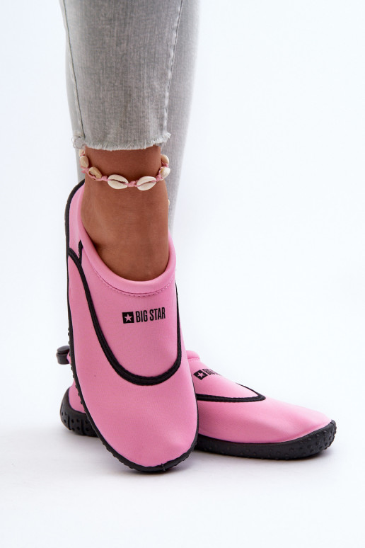topánky Dôkazy Dámske Ružová Big Star NN274A800