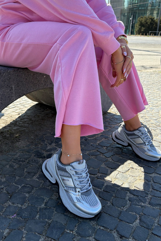 Mäkké šedé tenisky Big Star RR274A193