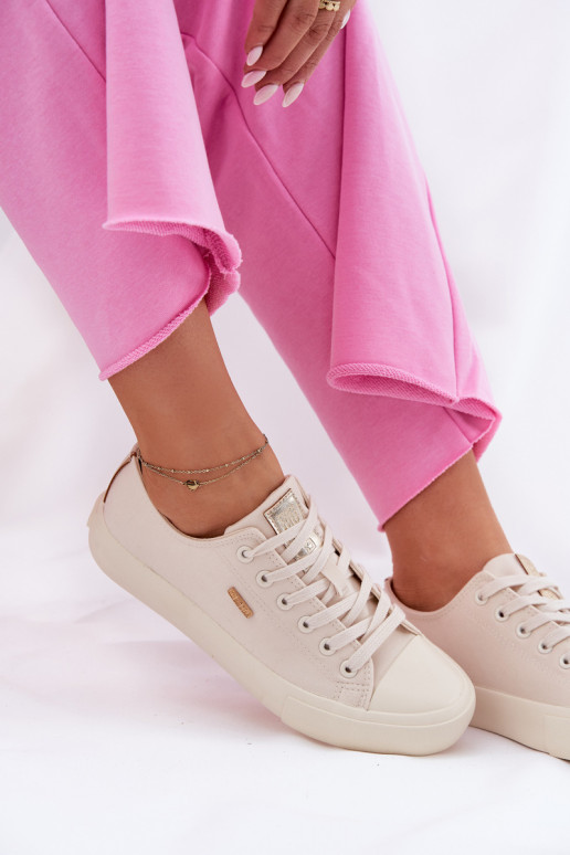 Mäkké pieskové voľnočasové topánky Big Star RR274768 Mäkké pieskové voľnočasové topánky Big Star RR274768