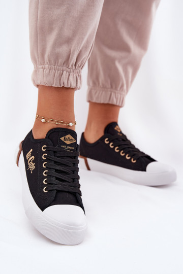 bežná obuv materiál Dámske Lee Cooper LCIN-25-31-3427L čierna