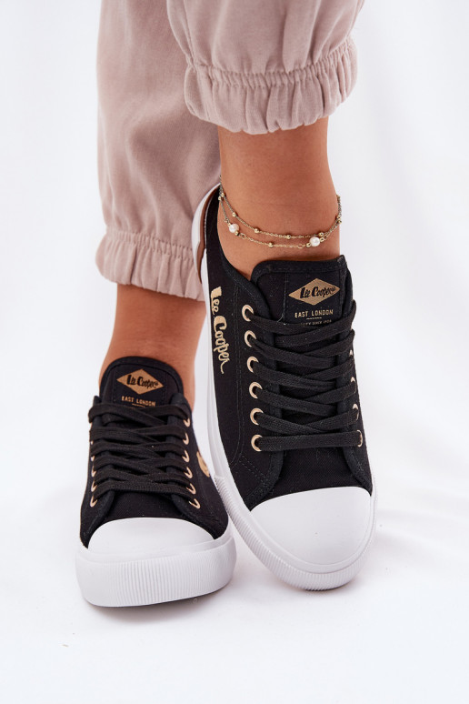 bežná obuv materiál Dámske Lee Cooper LCIN-25-31-3427L čierna