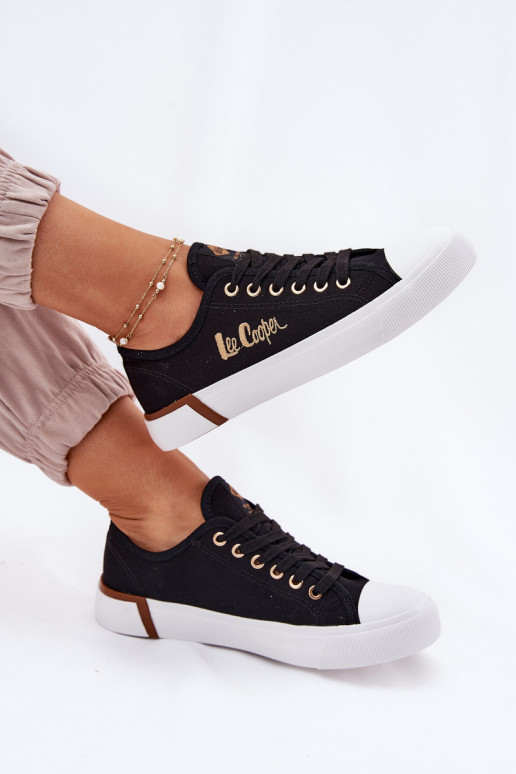 bežná obuv materiál Dámske Lee Cooper LCIN-25-31-3427L čierna