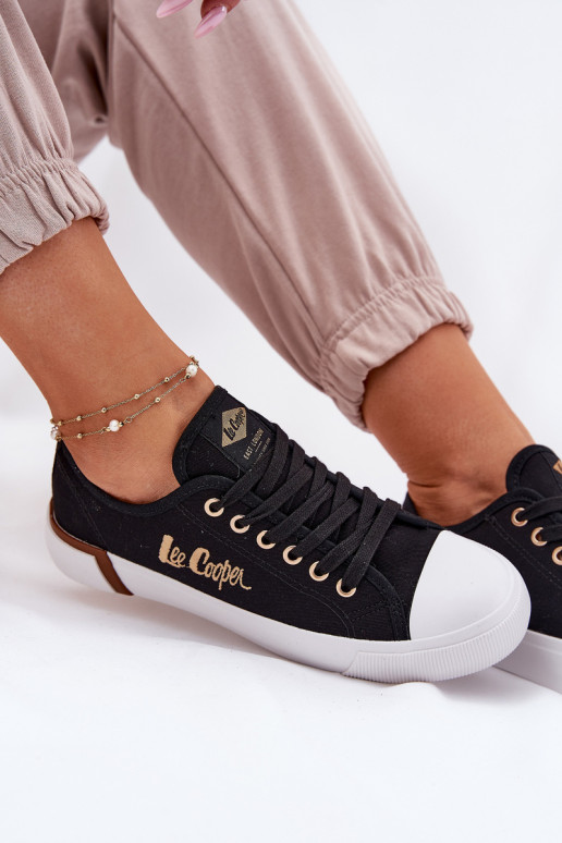 bežná obuv materiál Dámske Lee Cooper LCIN-25-31-3427L čierna