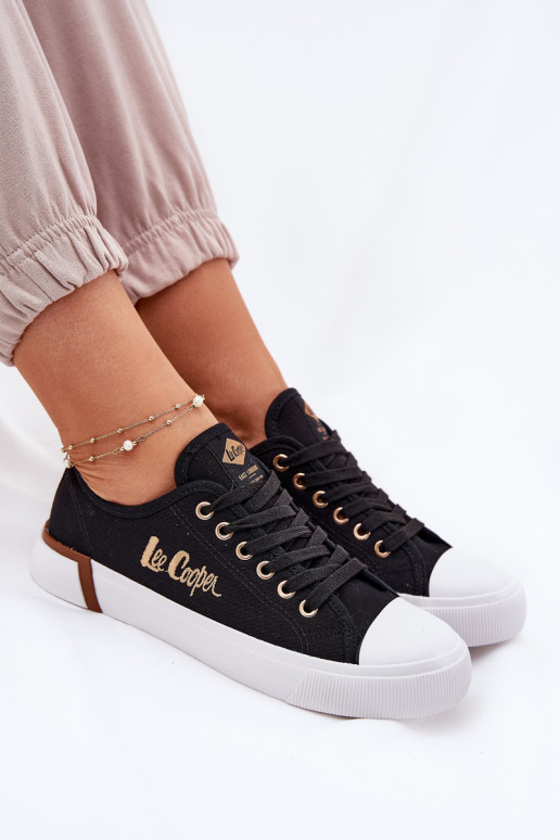 bežná obuv materiál Dámske Lee Cooper LCIN-25-31-3427L čierna