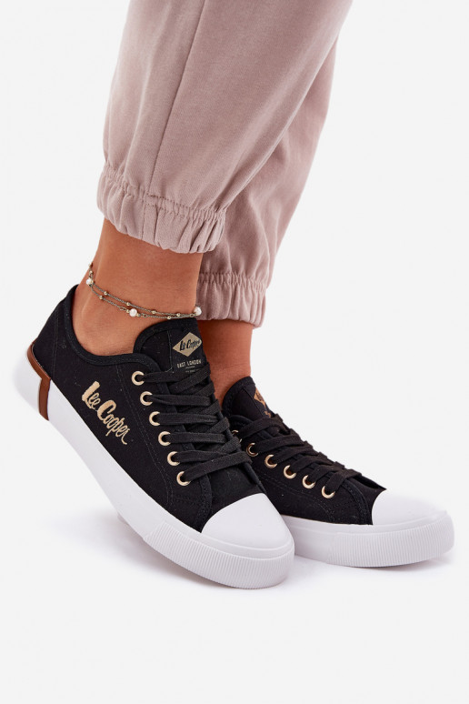 bežná obuv materiál Dámske Lee Cooper LCIN-25-31-3427L čierna