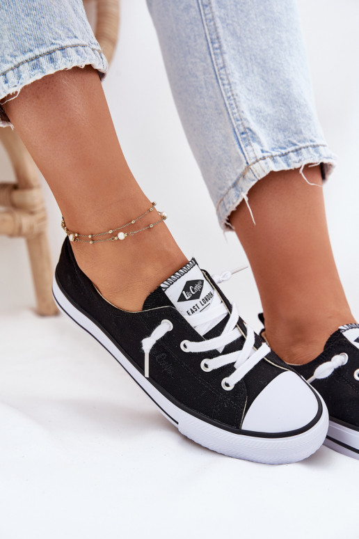 materiál Bežná obuv Lee Cooper LCIN-25-02-3299L čierna