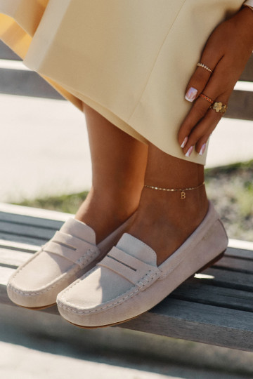 Semišové mokasíny Big Star RR274947 farba piesková