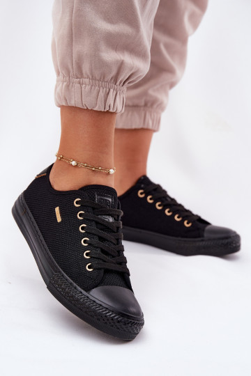 Voľnočasové topánky Big Star RR274765 farba čierna