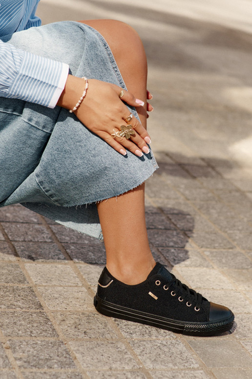 Voľnočasové topánky Big Star RR274765 farba čierna